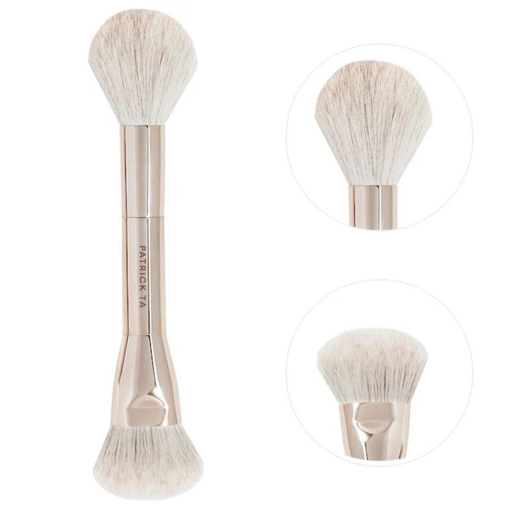 NEW in box Patrick Ta Dual Ended Blush Brush